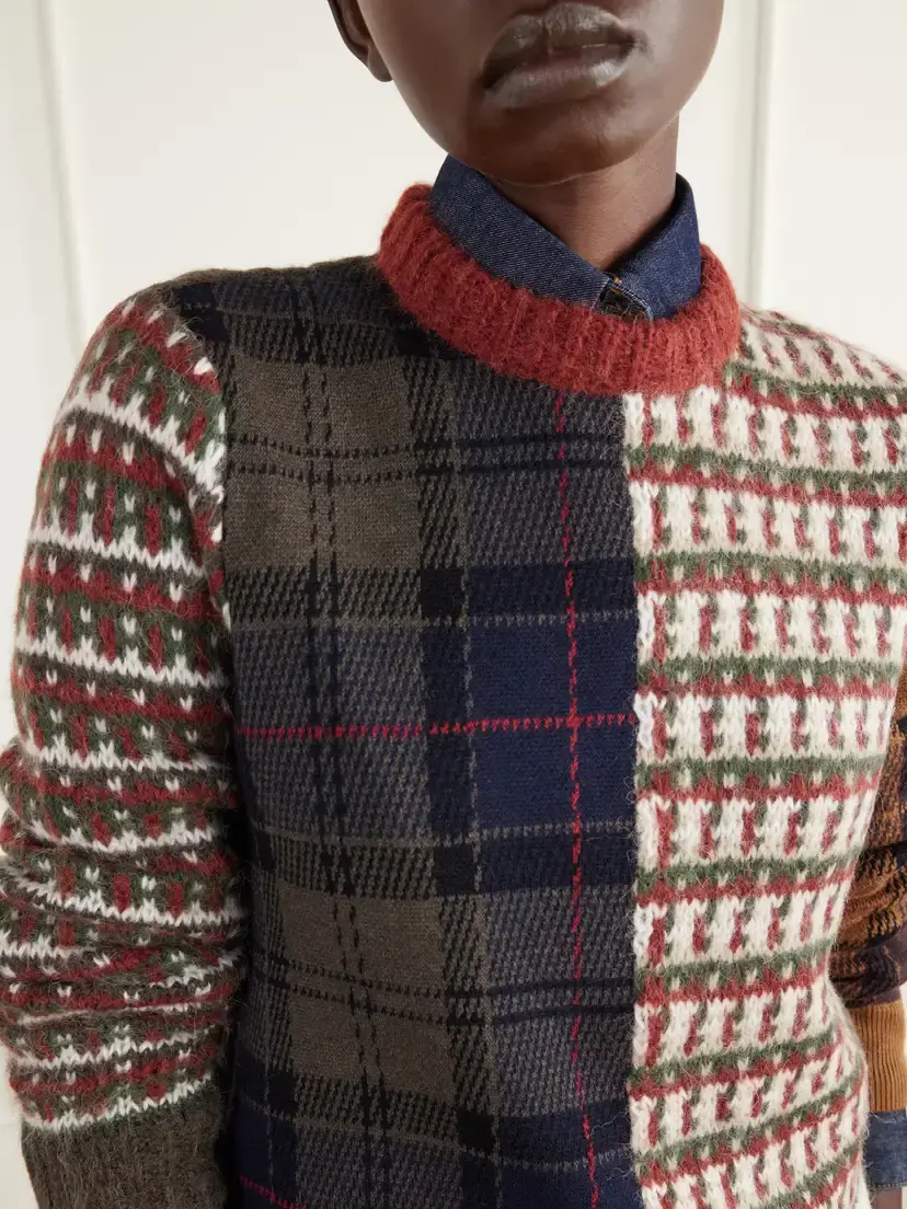 Barbour Ashford Patchwork Wool-blend Sweater | Thumbnail 5 Barbour Ashford Patchwork Wool-blend Sweater | Thumbnail 5