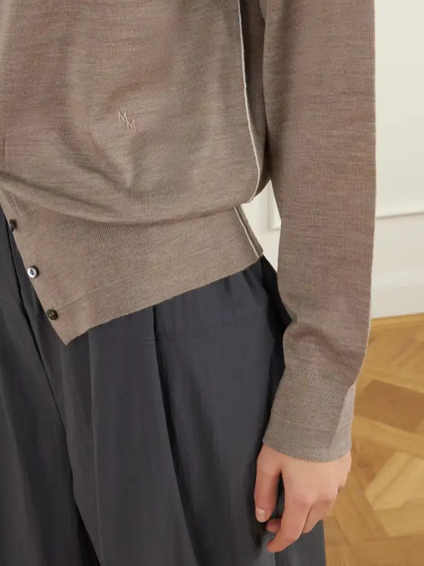 Maria McManus Merino Wool Turtleneck Cardigan | Thumbnail 4 Maria McManus Merino Wool Turtleneck Cardigan | Thumbnail 4