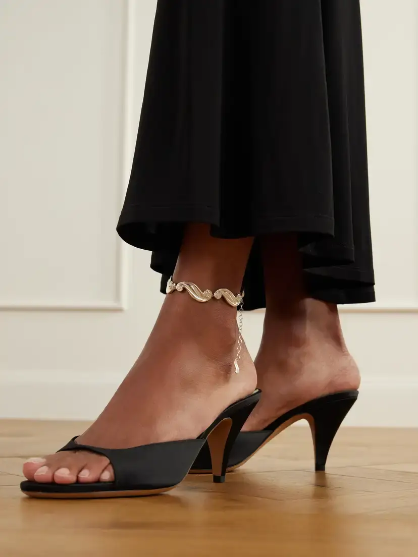 Juju Vera Ingrid Sterling Silver Anklet | Thumbnail 2 Juju Vera Ingrid Sterling Silver Anklet | Thumbnail 2