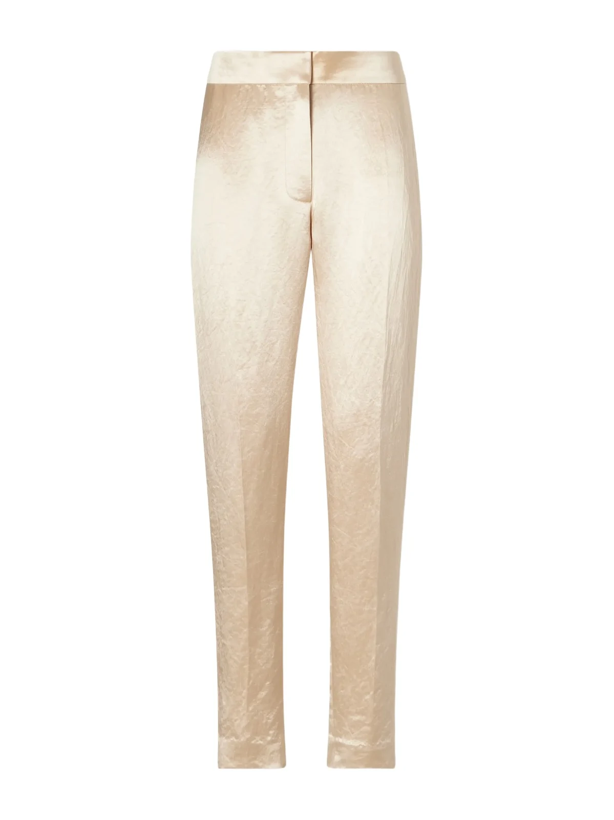 Abadia Satin Barrel-leg Pants