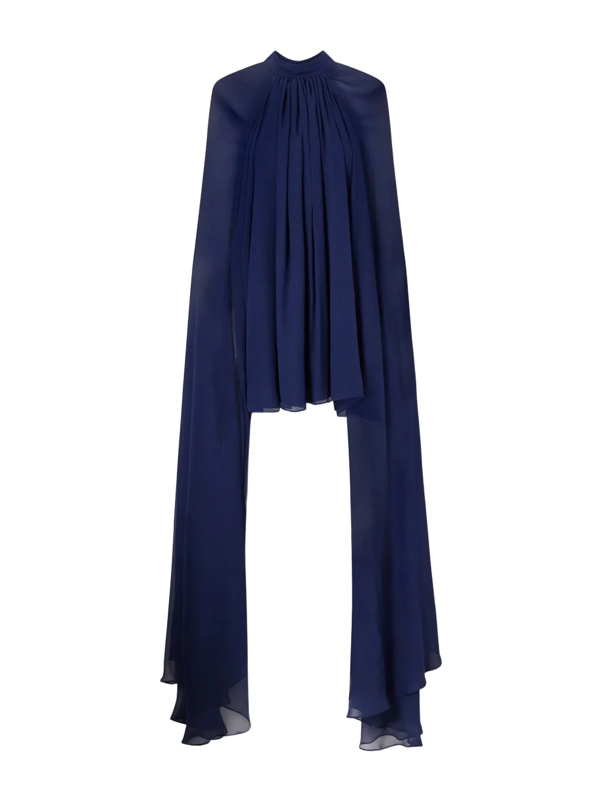 Draped Silk-chiffon Mini Dress Draped Silk-chiffon Mini Dress