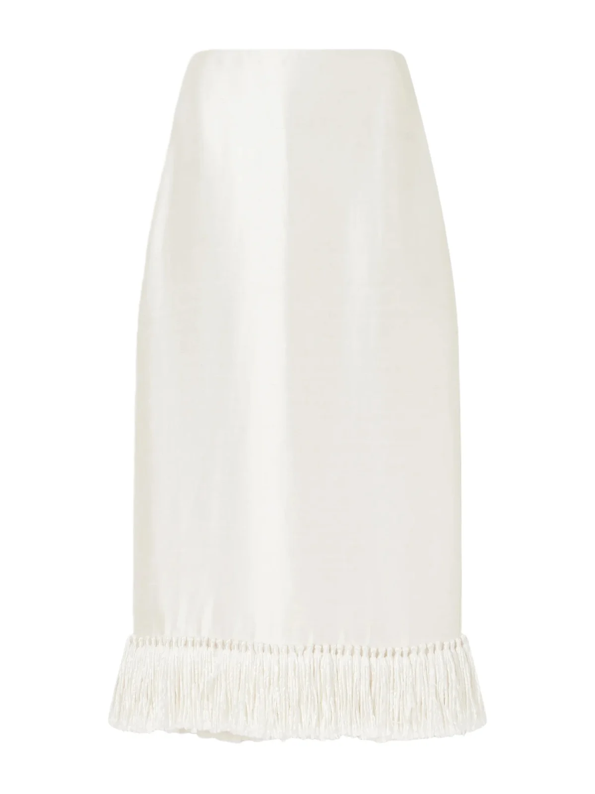 Matilde Fringed Silk-shantung Maxi Skirt Matilde Fringed Silk-shantung Maxi Skirt