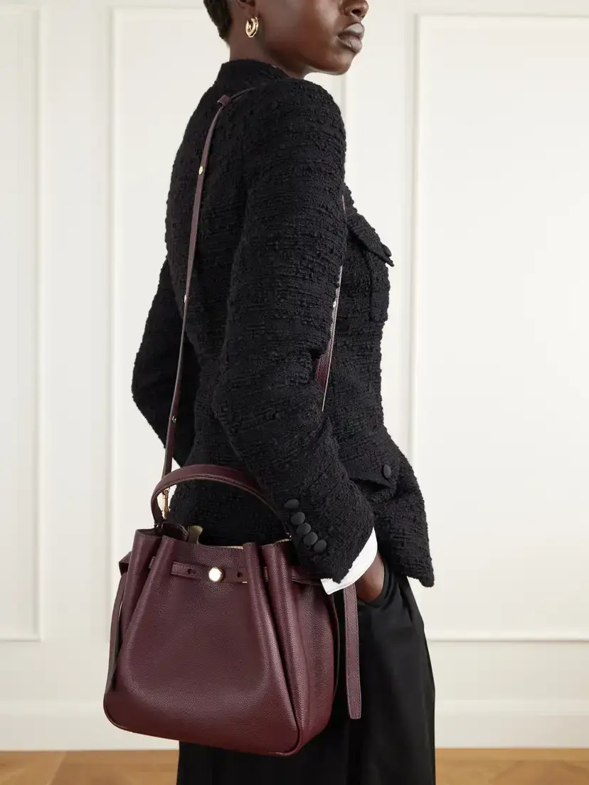 Tory Burch Romy Leather Bucket Bag | Thumbnail 2