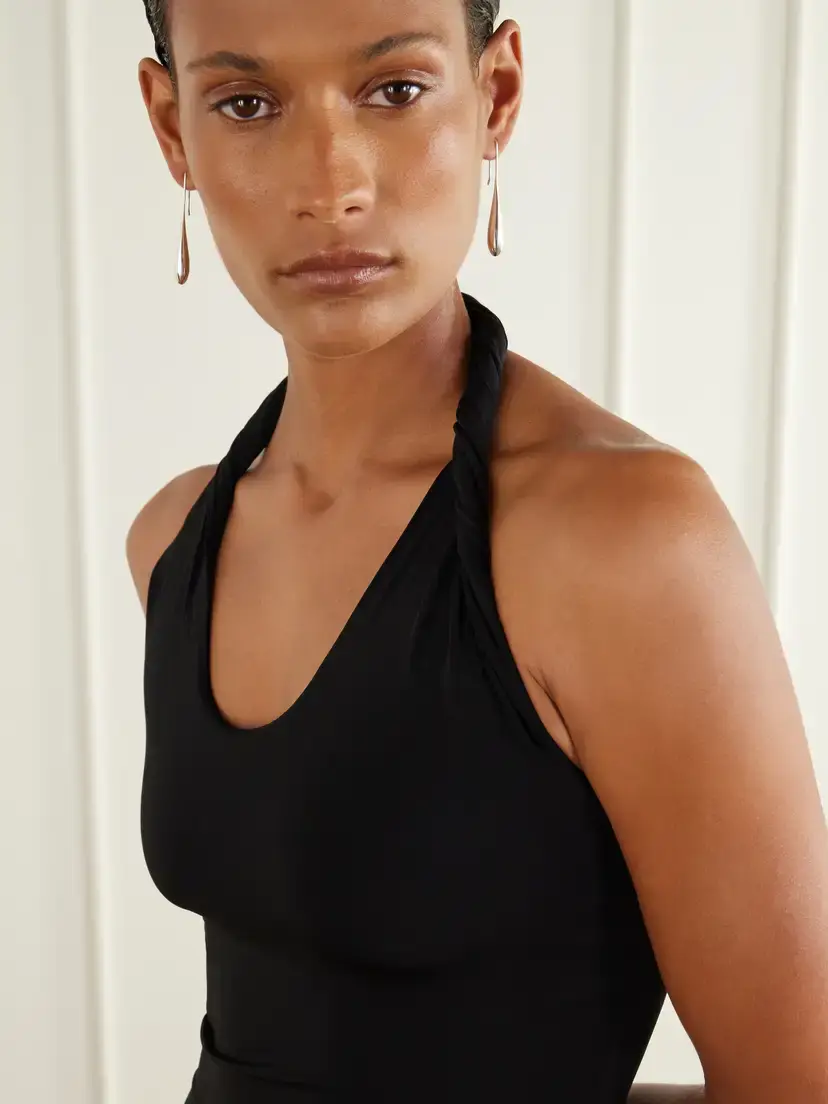 Tove Eleanor Stretch-jersey Halterneck Midi Dress | Thumbnail 4 Tove Eleanor Stretch-jersey Halterneck Midi Dress | Thumbnail 4