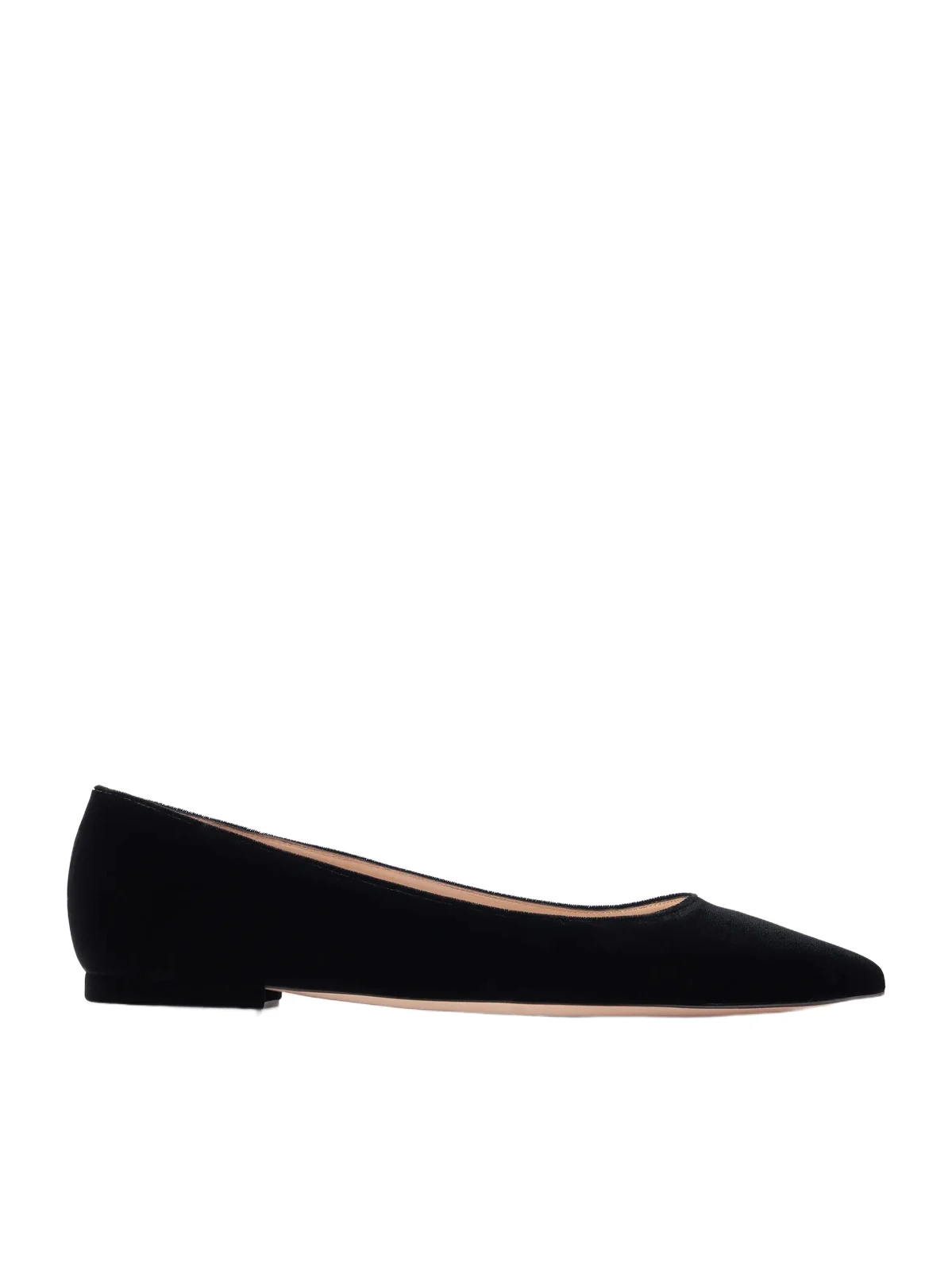 Gianvito Rossi Gianvito 10 Velvet Ballet Flats