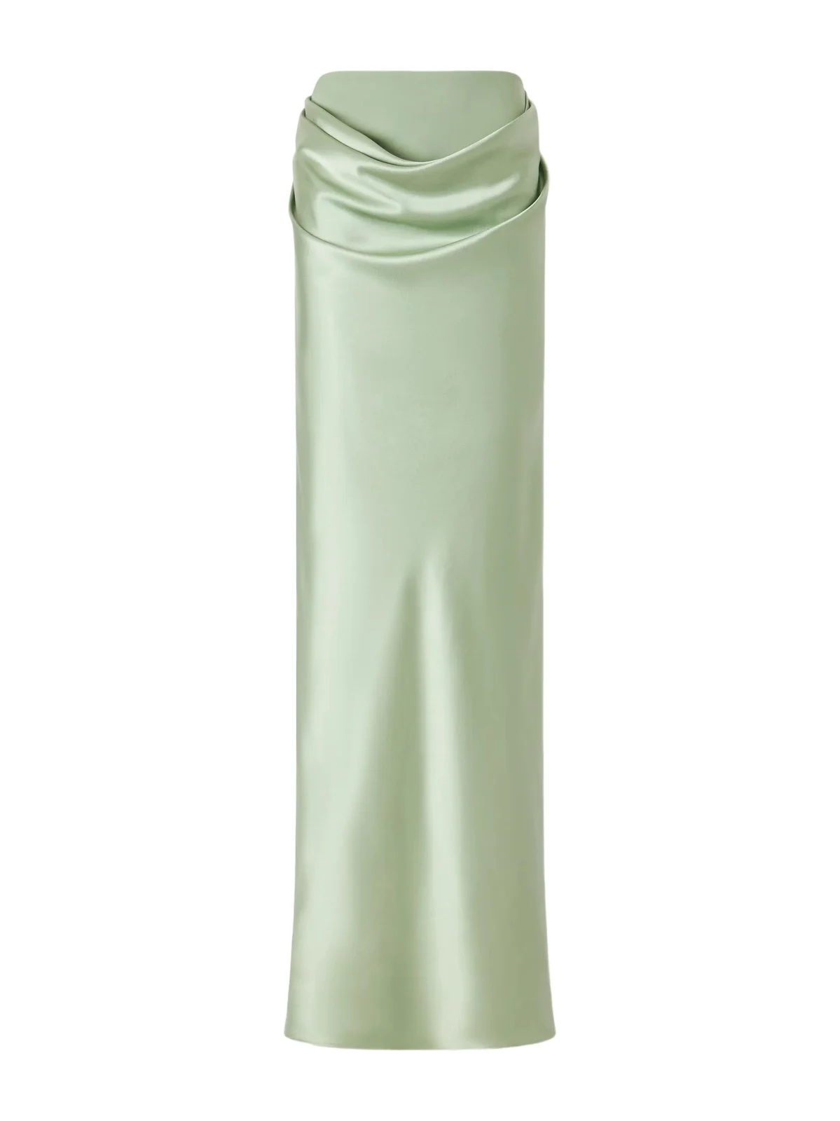 Cleo Draped Silk-satin Maxi Skirt Cleo Draped Silk-satin Maxi Skirt