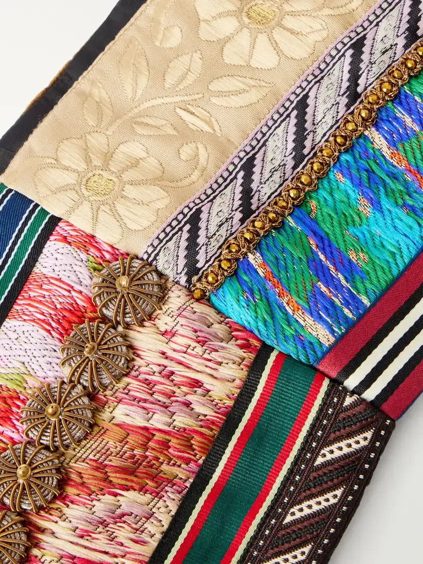 Dries Van Noten Embellished Cotton-twill Belt | Thumbnail 4 Dries Van Noten Embellished Cotton-twill Belt | Thumbnail 4
