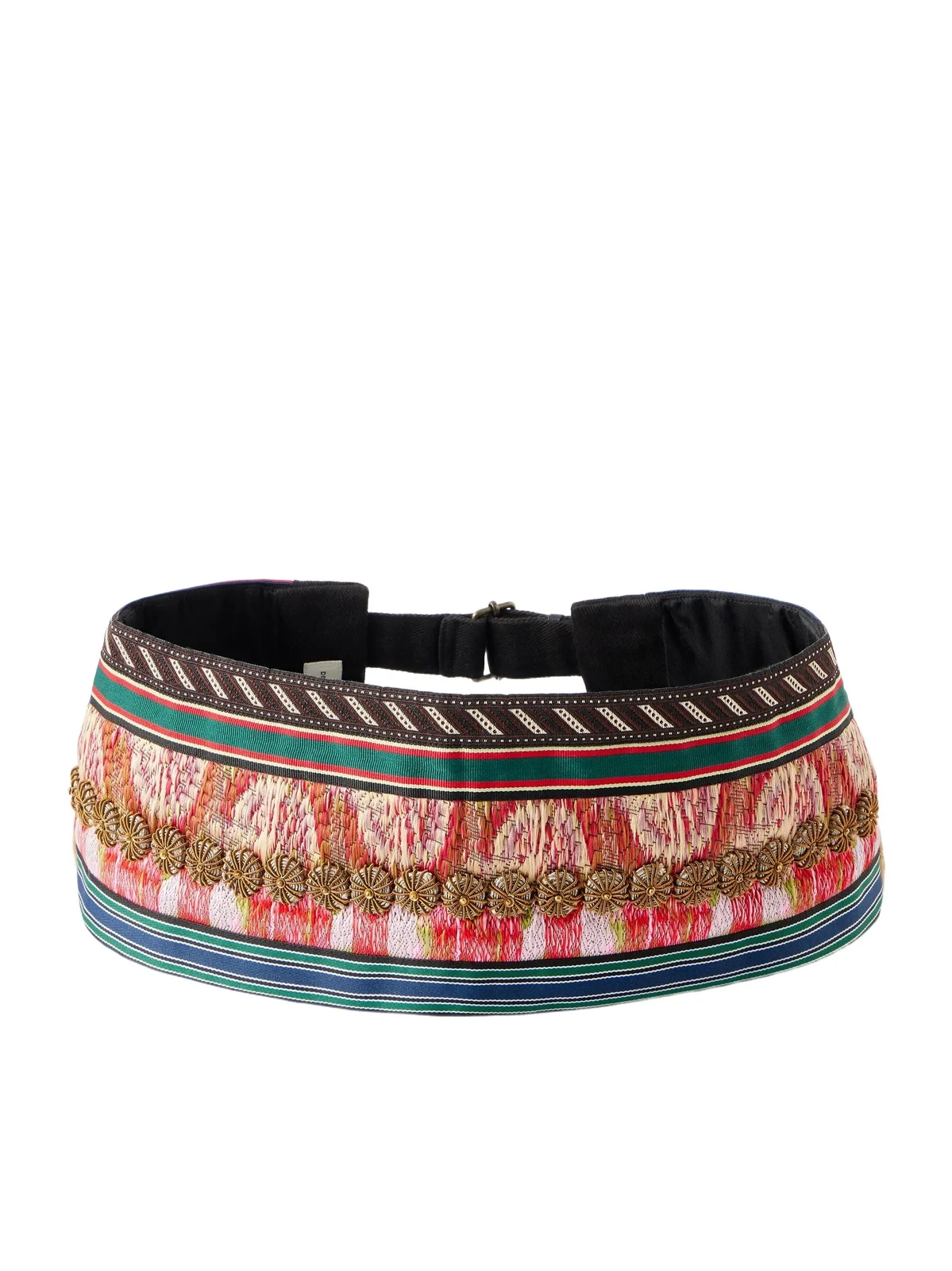 Dries Van Noten Embellished Cotton-twill Belt | Thumbnail 1 Dries Van Noten Embellished Cotton-twill Belt | Thumbnail 1