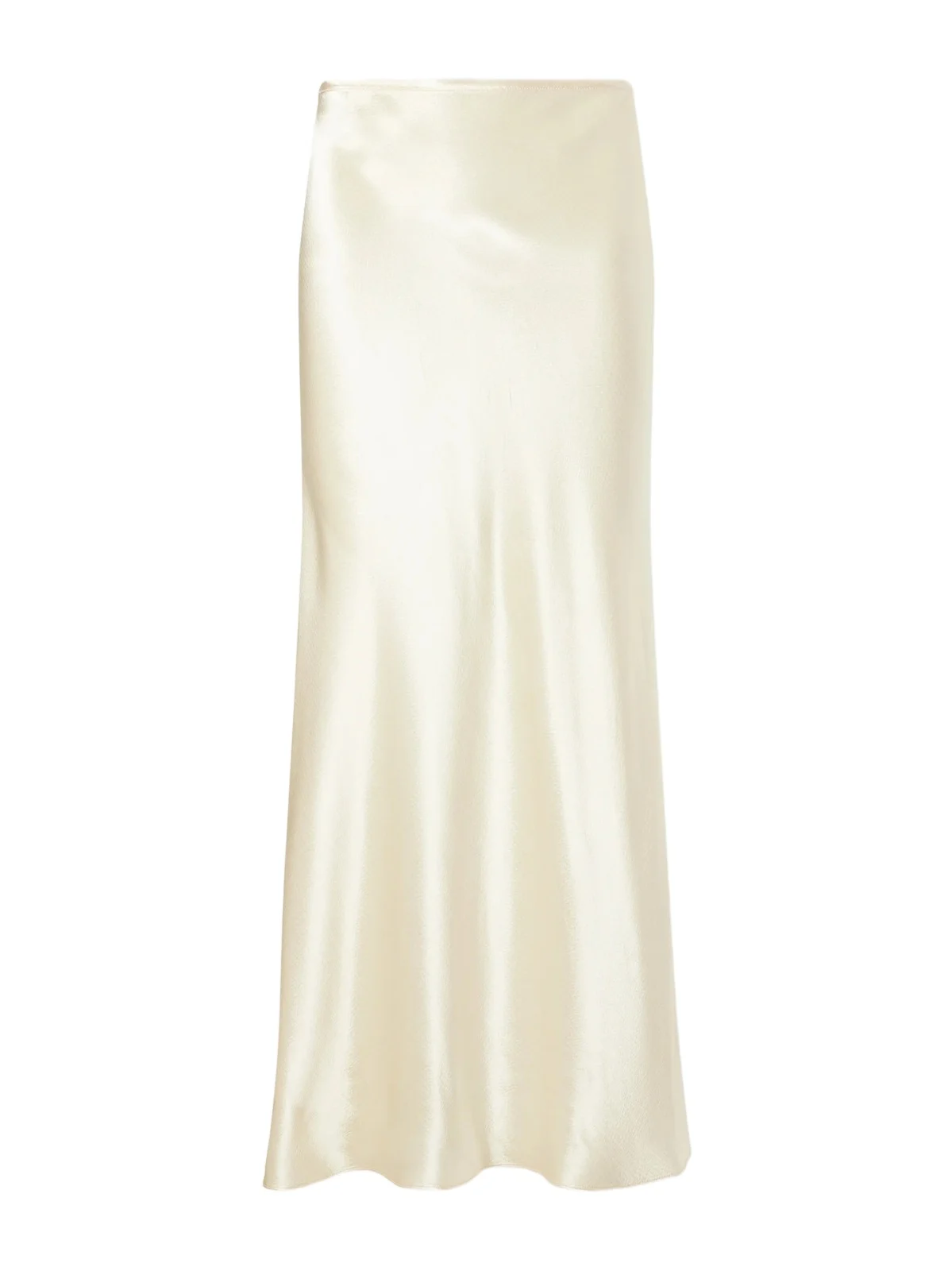 Cori Satin Midi Skirt