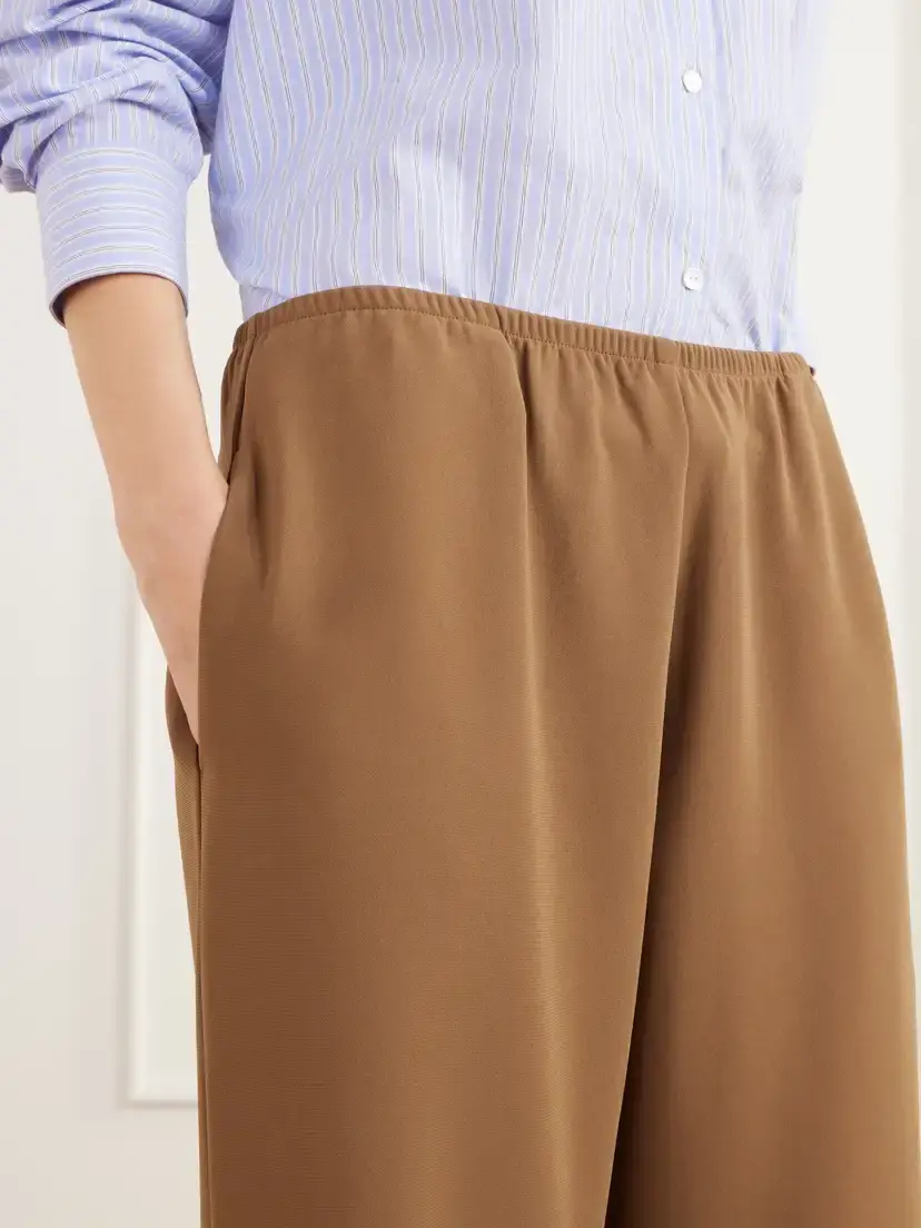 LESET Arielle Crepe Wide-leg Pants | Thumbnail 5