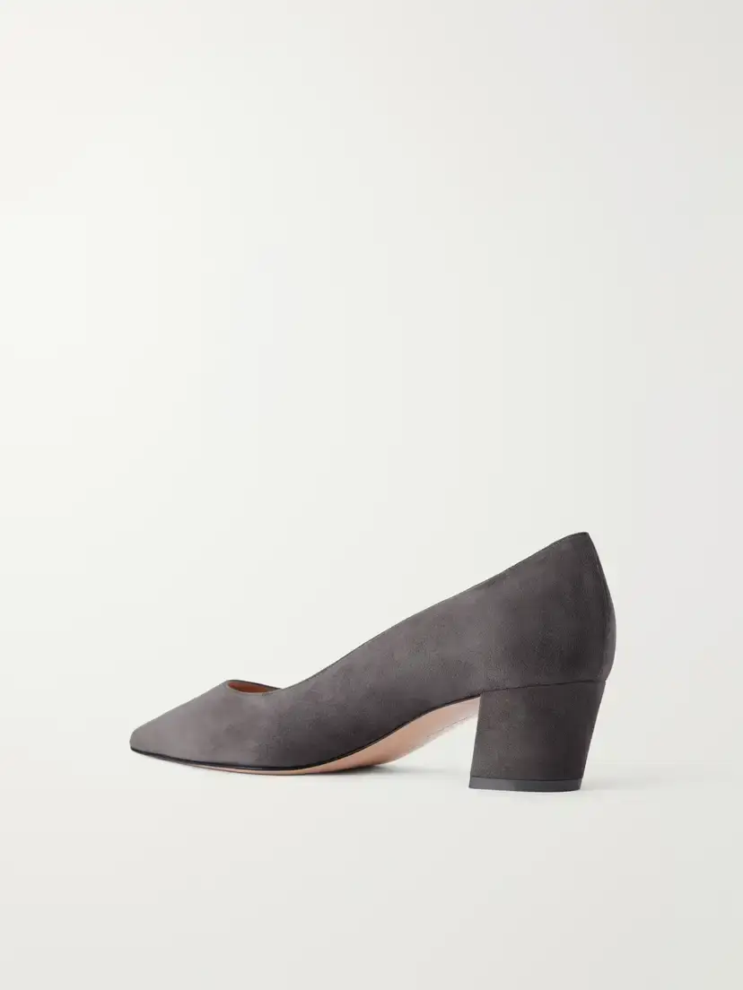 Gianvito Rossi New Piper 45 Suede Pumps | Thumbnail 3
