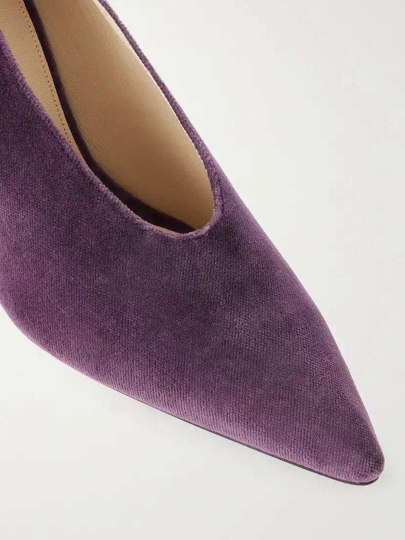 Le Monde Béryl Petra 100 Velvet Pumps | Thumbnail 5 Le Monde Béryl Petra 100 Velvet Pumps | Thumbnail 5