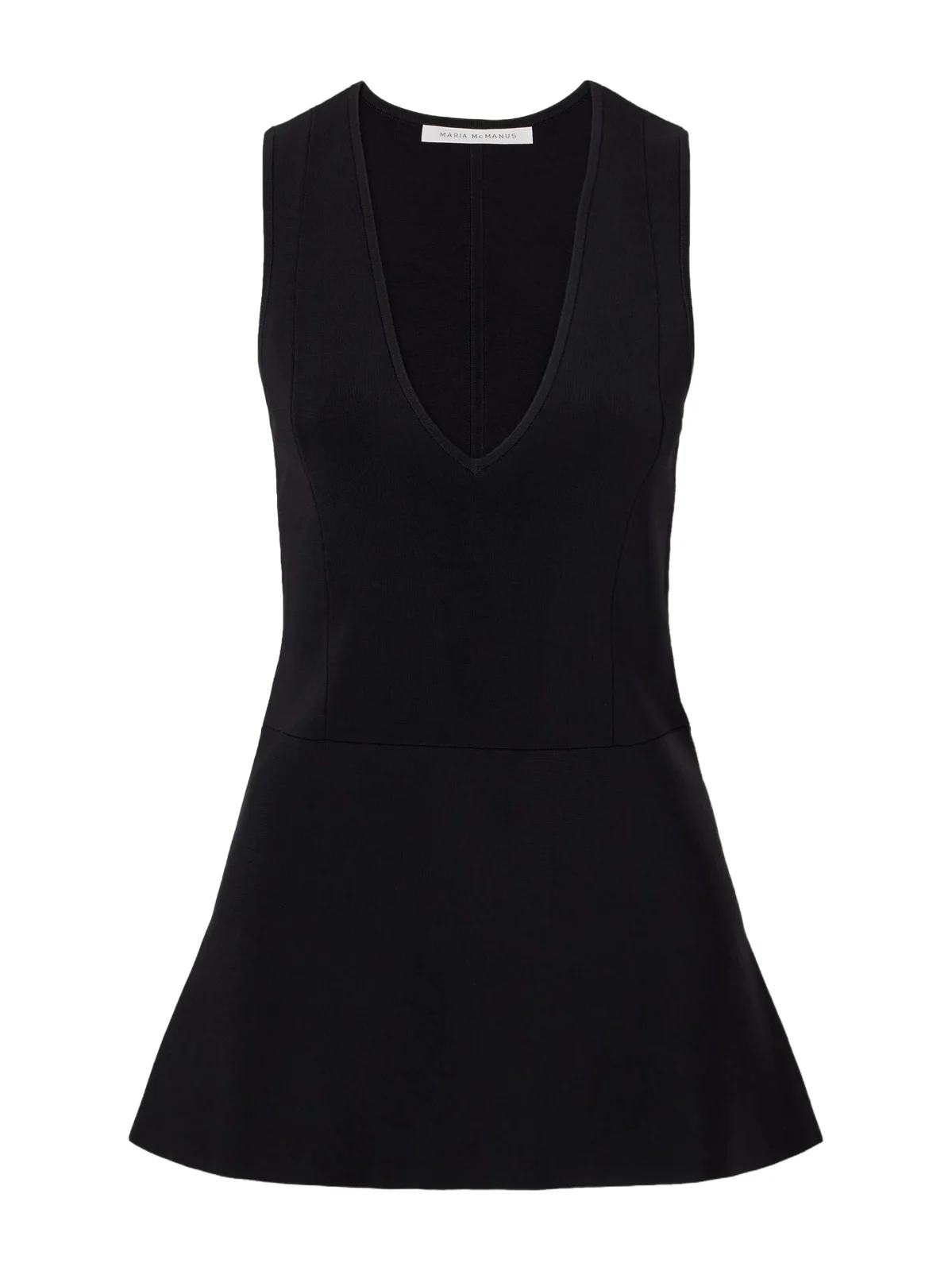 Maria McManus Peplum Knitted Top