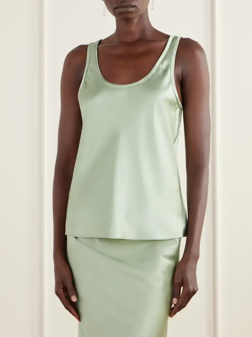 Heirlome Adau Silk-satin Top | Thumbnail 3 Heirlome Adau Silk-satin Top | Thumbnail 3