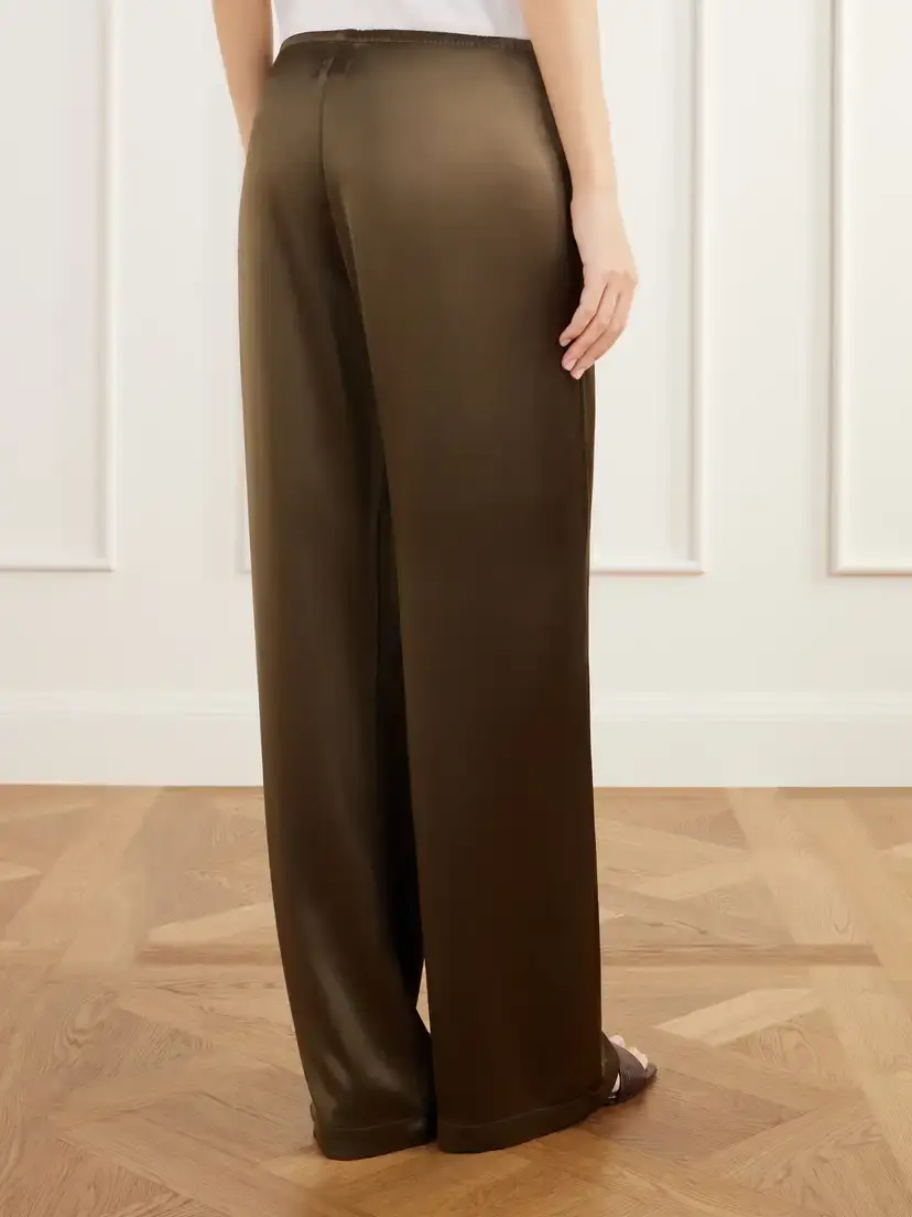 LESET Barb Satin Wide-leg Pants | Thumbnail 4