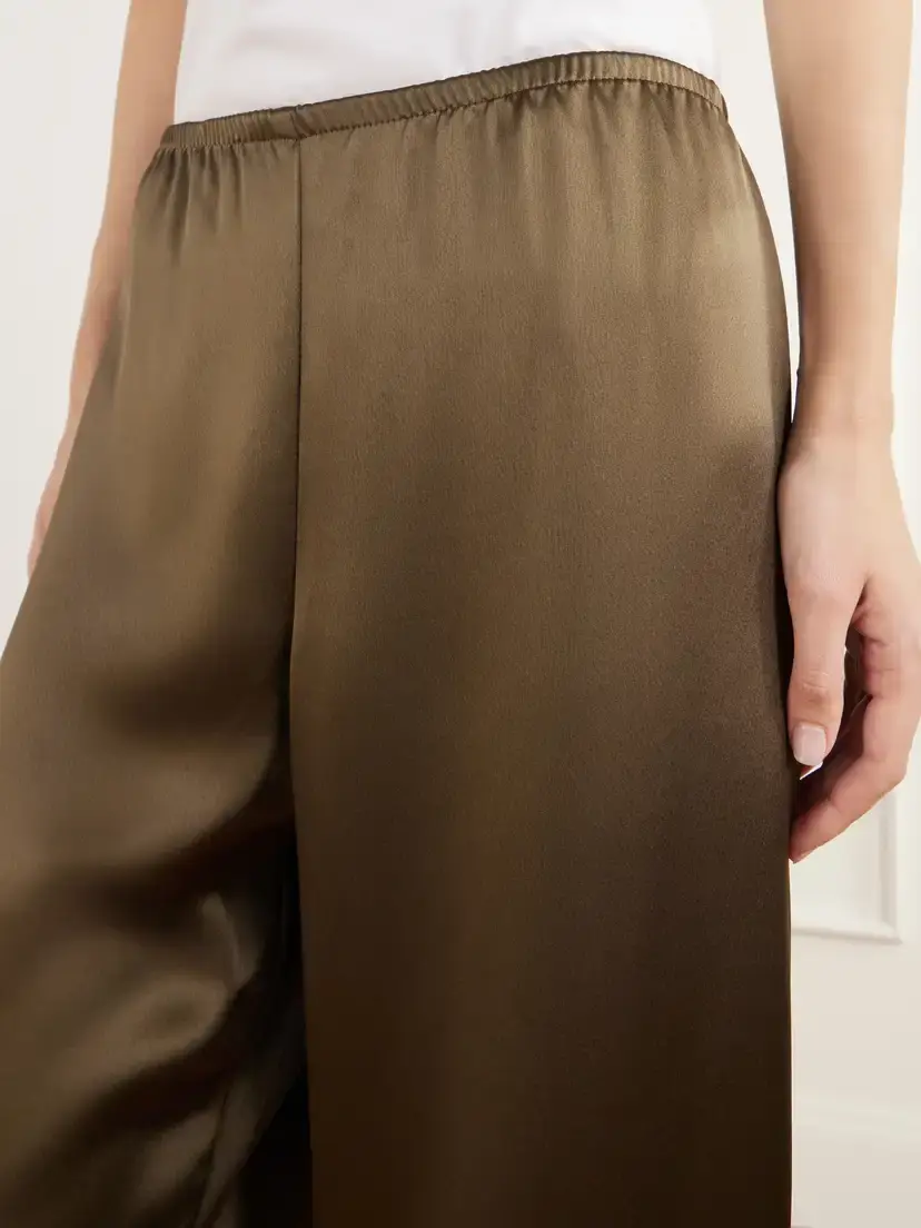 LESET Barb Satin Wide-leg Pants | Thumbnail 5