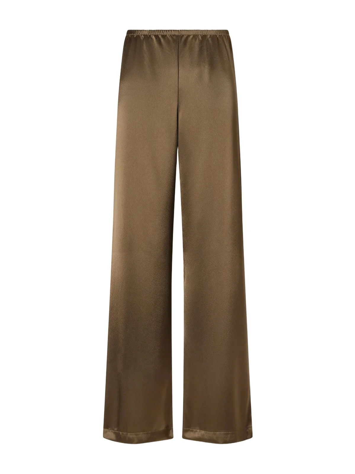 LESET Barb Satin Wide-leg Pants