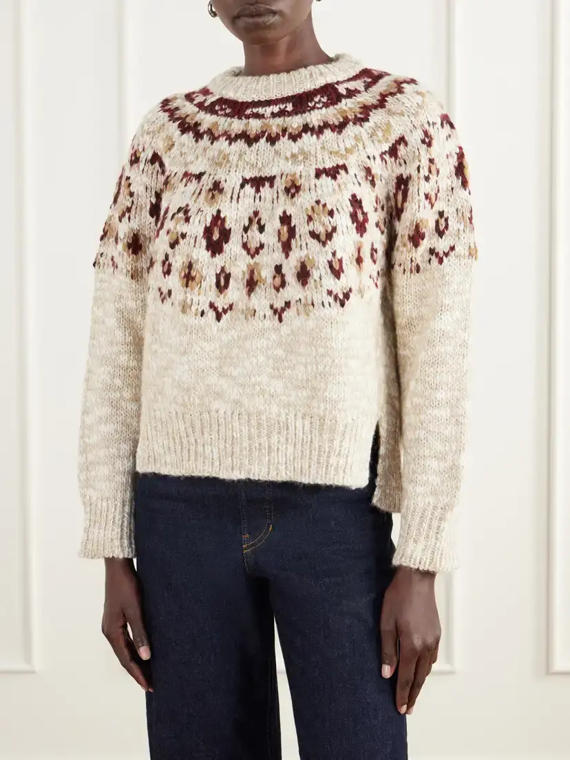 Proenza Schouler White Label Lizzy Fair Isle Sweater | Thumbnail 3