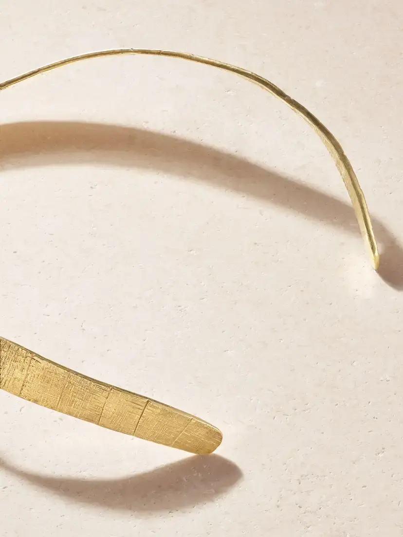 Juju Vera Athena Gold Vermeil Tiger's Eye Choker | Thumbnail 3 Juju Vera Athena Gold Vermeil Tiger's Eye Choker | Thumbnail 3