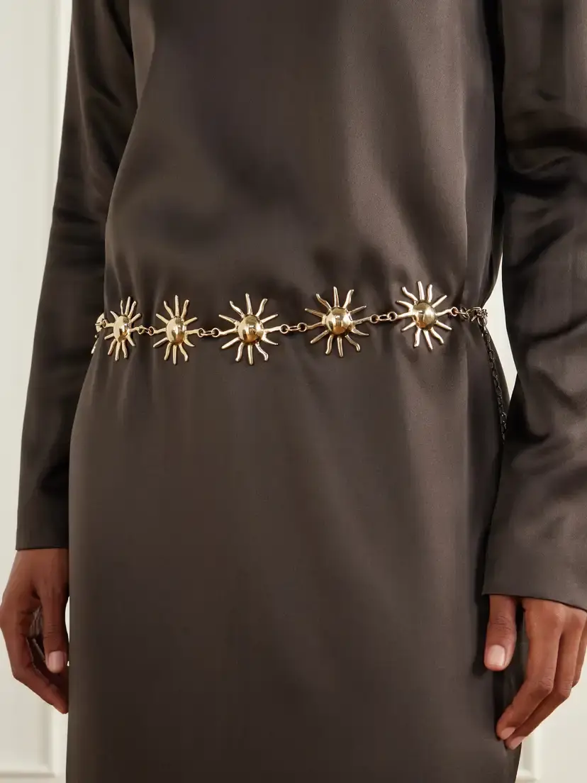 Juju Vera Soleil Gold-plated Belt | Thumbnail 2 Juju Vera Soleil Gold-plated Belt | Thumbnail 2
