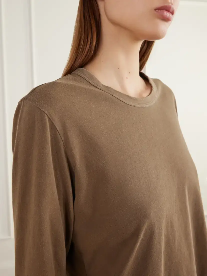 James Perse Cotton-jersey T-shirt | Thumbnail 5 James Perse Cotton-jersey T-shirt | Thumbnail 5