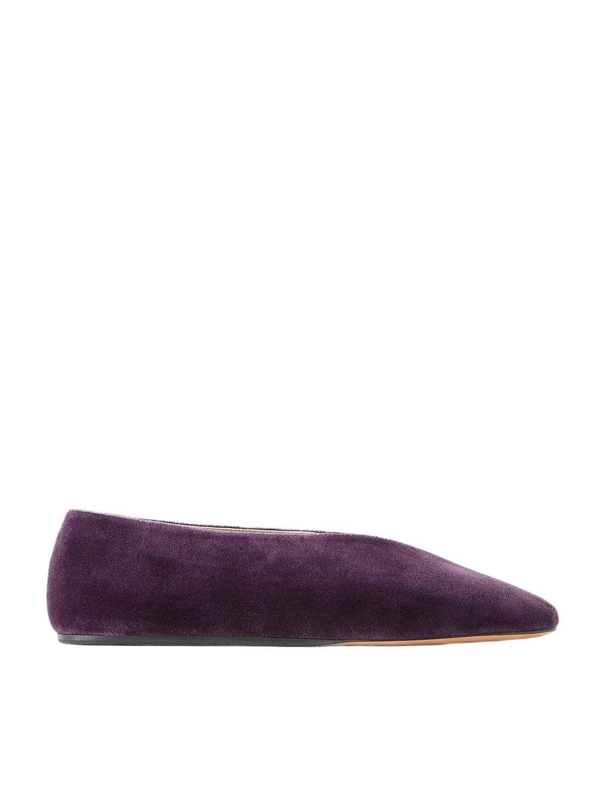 Le Monde Béryl Olympia Velvet Ballet Flats