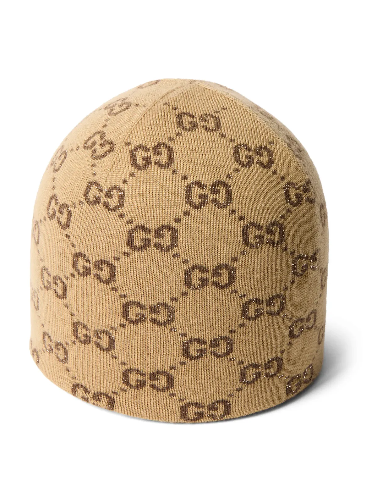 Gucci GG Wool Viscose Lamé Jacquard Hat
