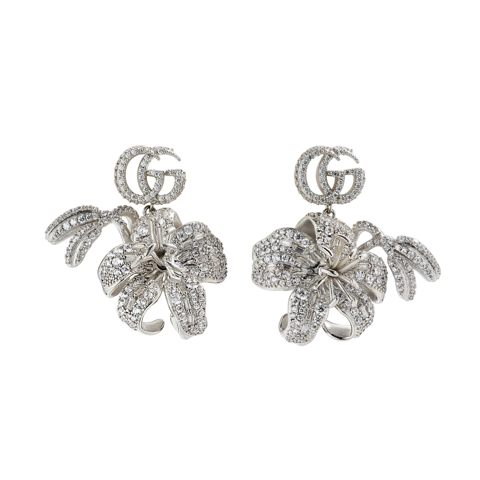 Flora Crystal Earrings Flora Crystal Earrings