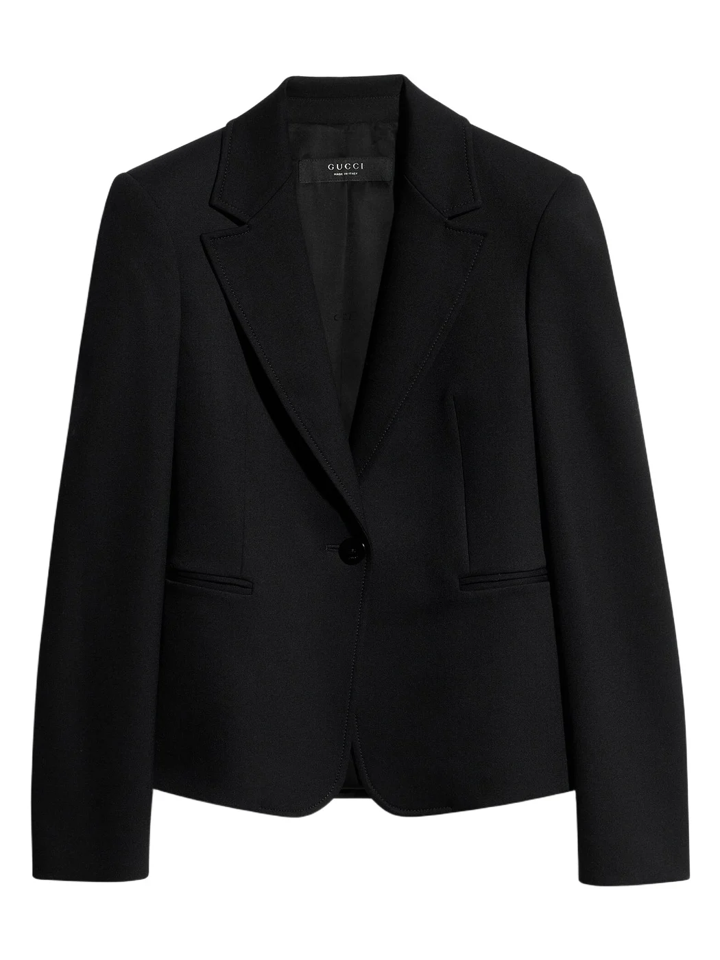Gucci Wool Grain De Poudre Jacket