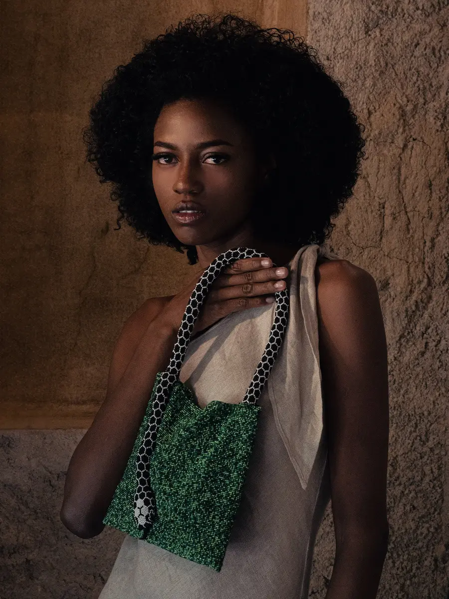 SAC DE SOUL Green and Black Large Serpent Bag | Thumbnail 2 SAC DE SOUL Green and Black Large Serpent Bag | Thumbnail 2