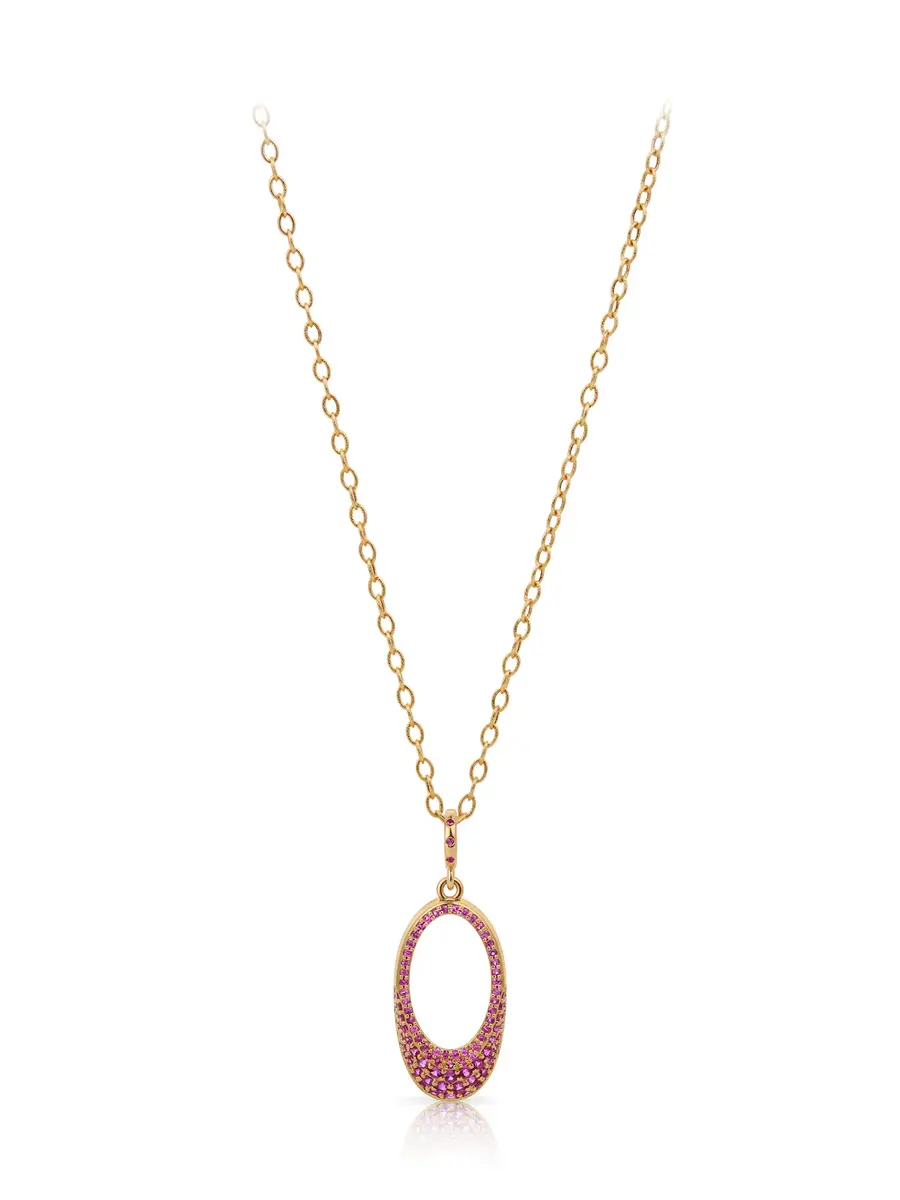 Onirikka Pink Sapphire Lumina Pendant | Thumbnail 2