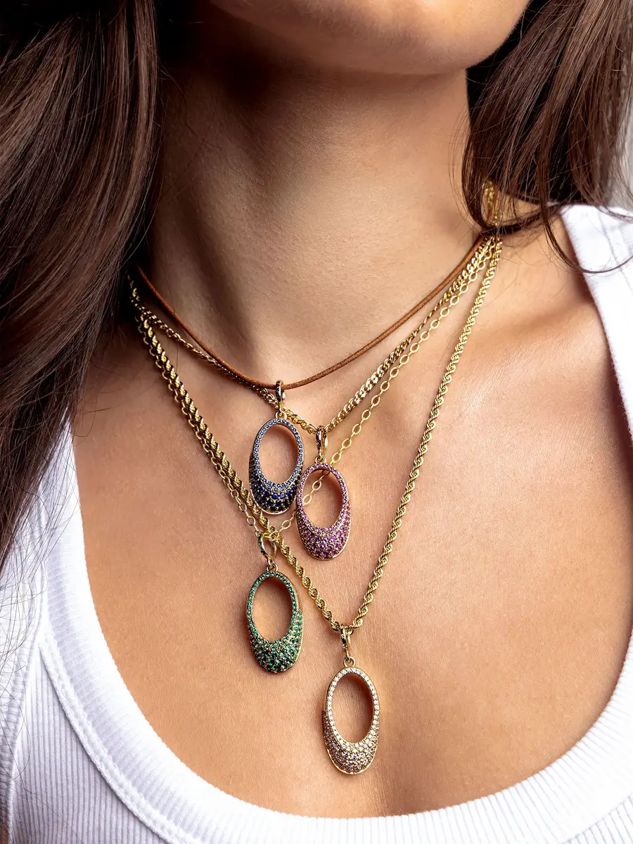 Onirikka Pink Sapphire Lumina Pendant | Thumbnail 4