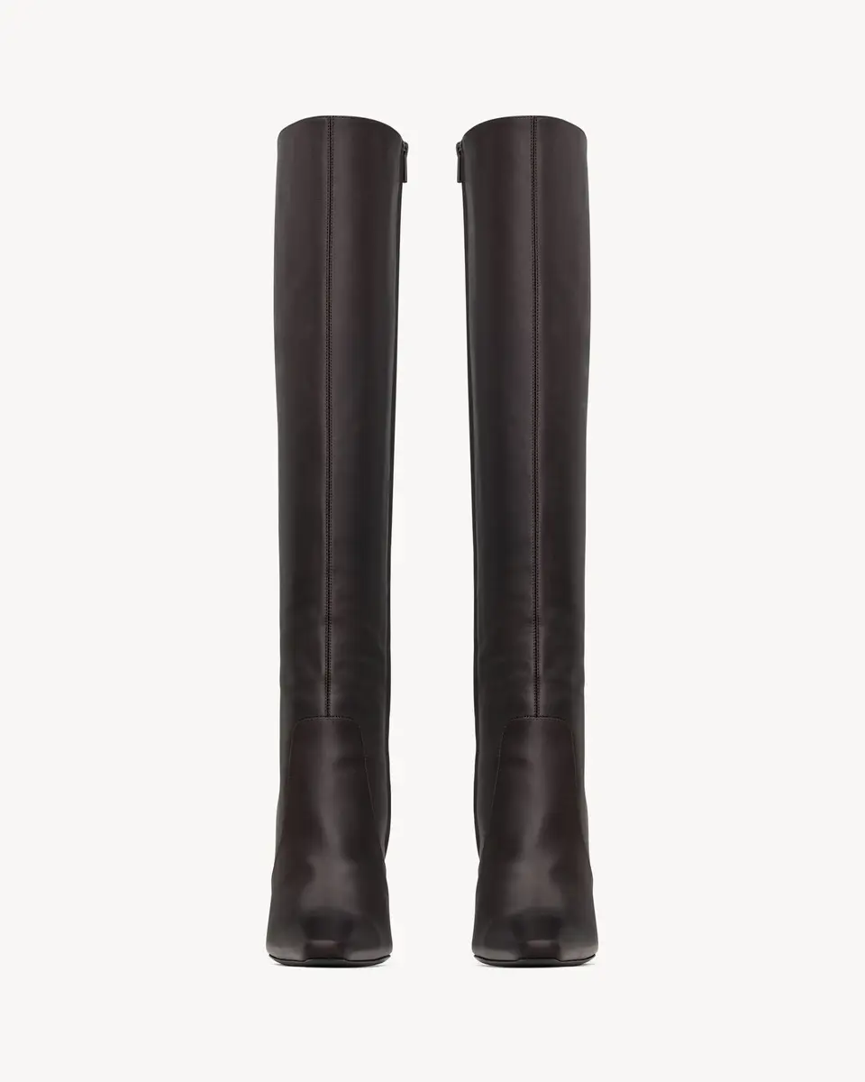 Yves Saint Laurent 77 boots in smooth leather | Thumbnail 3 Yves Saint Laurent 77 boots in smooth leather | Thumbnail 3