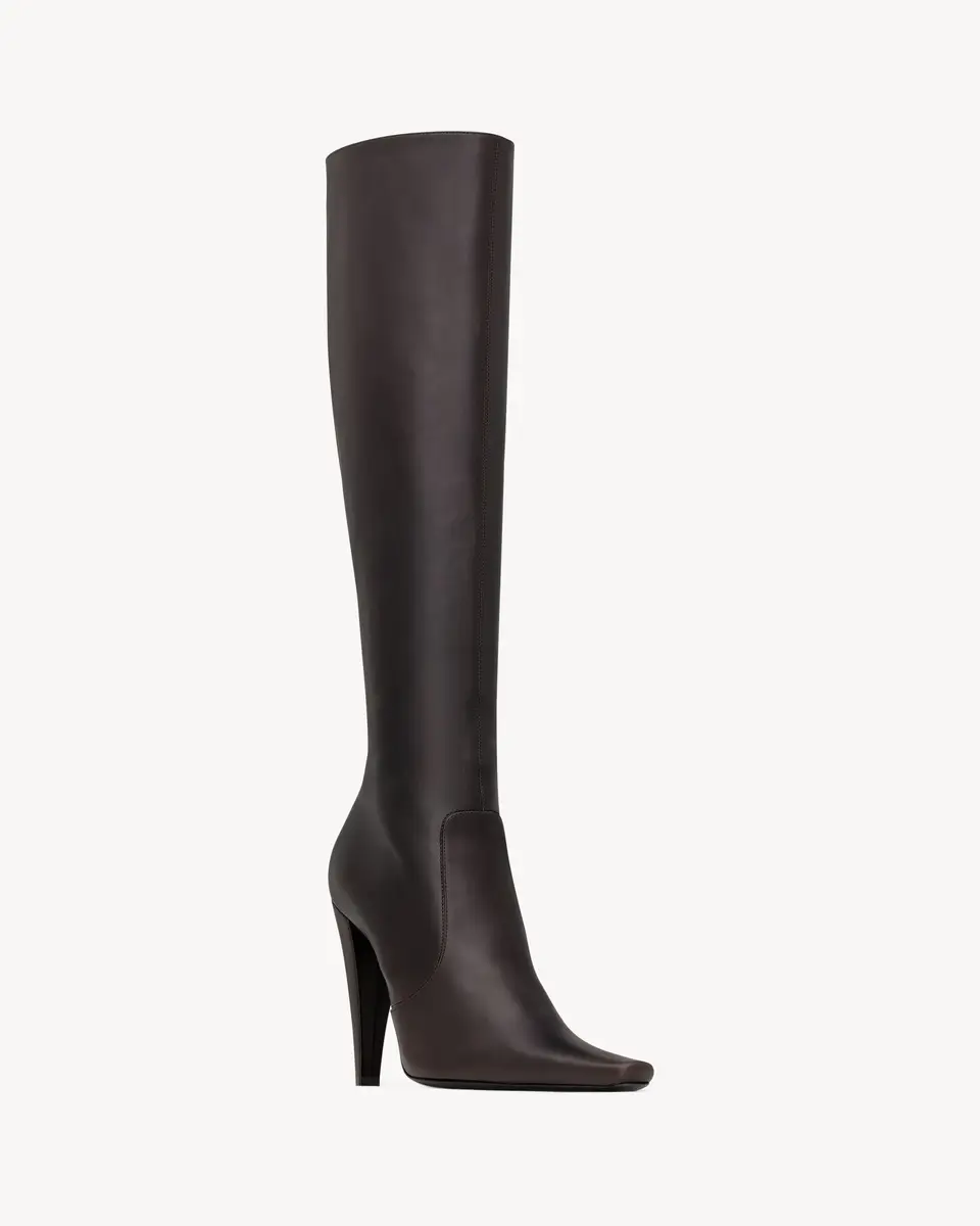 Yves Saint Laurent 77 boots in smooth leather | Thumbnail 5 Yves Saint Laurent 77 boots in smooth leather | Thumbnail 5