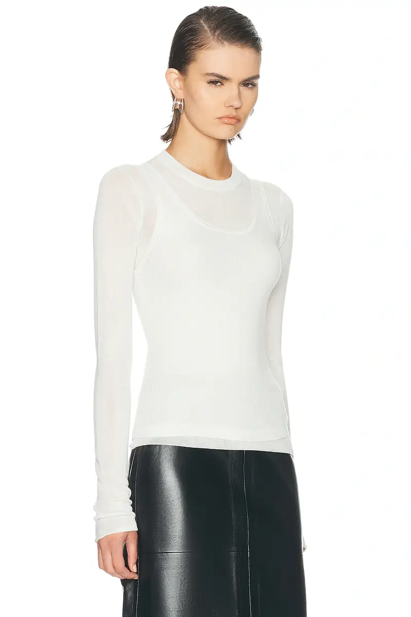 EAVES Wei Layered Crewneck | Thumbnail 2