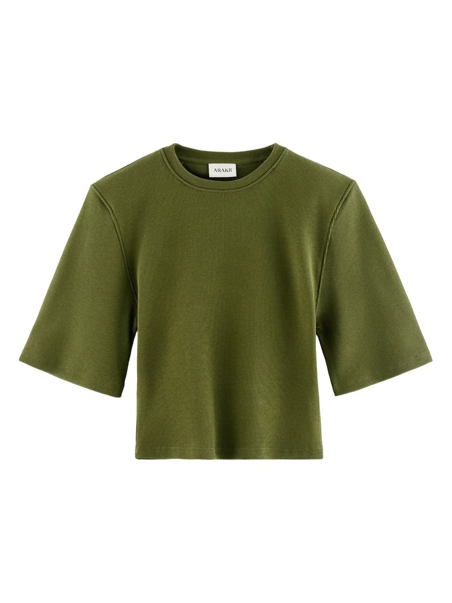 ARAKII Exclusive Structured Shoulder Cotton T-Shirt