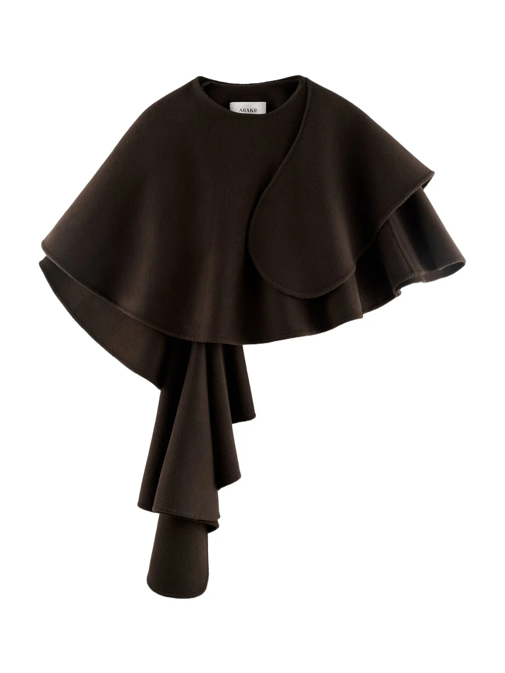 ARAKII Exclusive Ruffled Wool-Cashmere Scarf