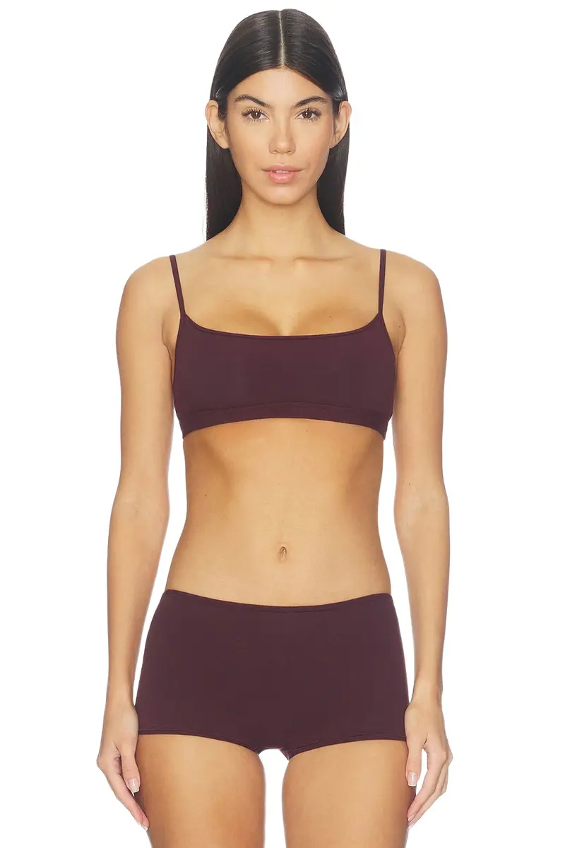 Skims Everyday Cotton Scoop Bralette