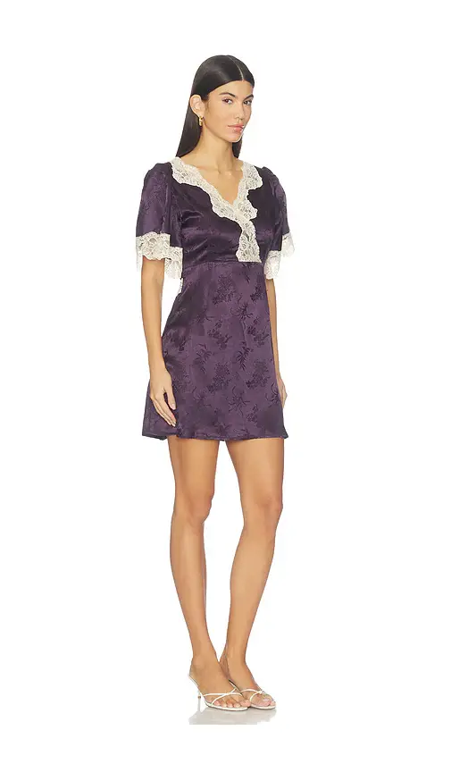 SPELL Lasiandra Lace Mini Dress | Thumbnail 2