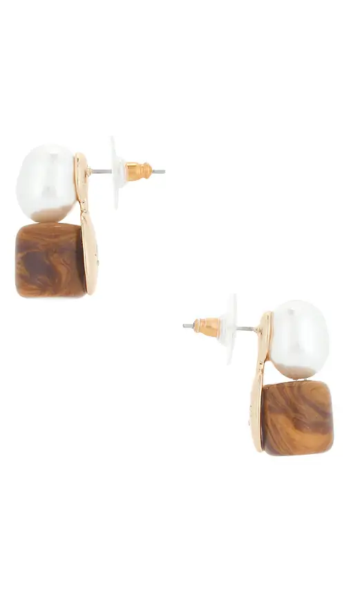 Lele Sadoughi Pebble Stud Earrings | Thumbnail 2 Lele Sadoughi Pebble Stud Earrings | Thumbnail 2