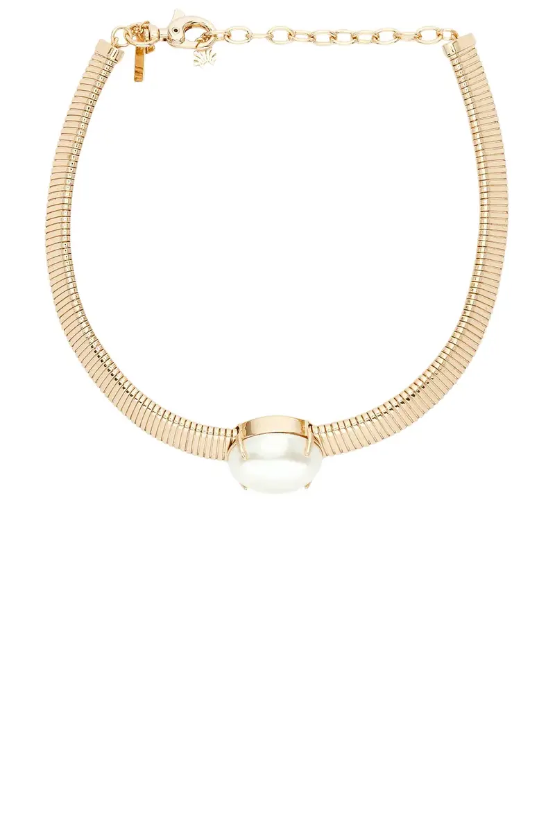 Lele Sadoughi Set Snake Chain Necklace