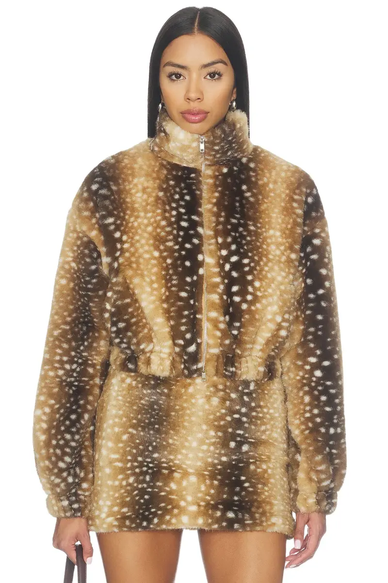superdown Eloise Faux Fur Jacket