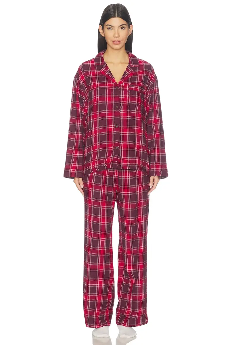 Flannel Pajama Set Flannel Pajama Set
