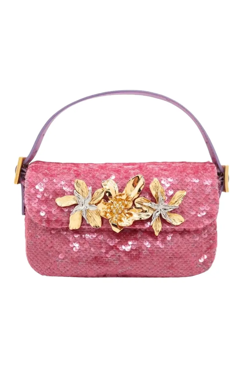 GEDEBE Mini Habibi Bag - Sequins Peonia