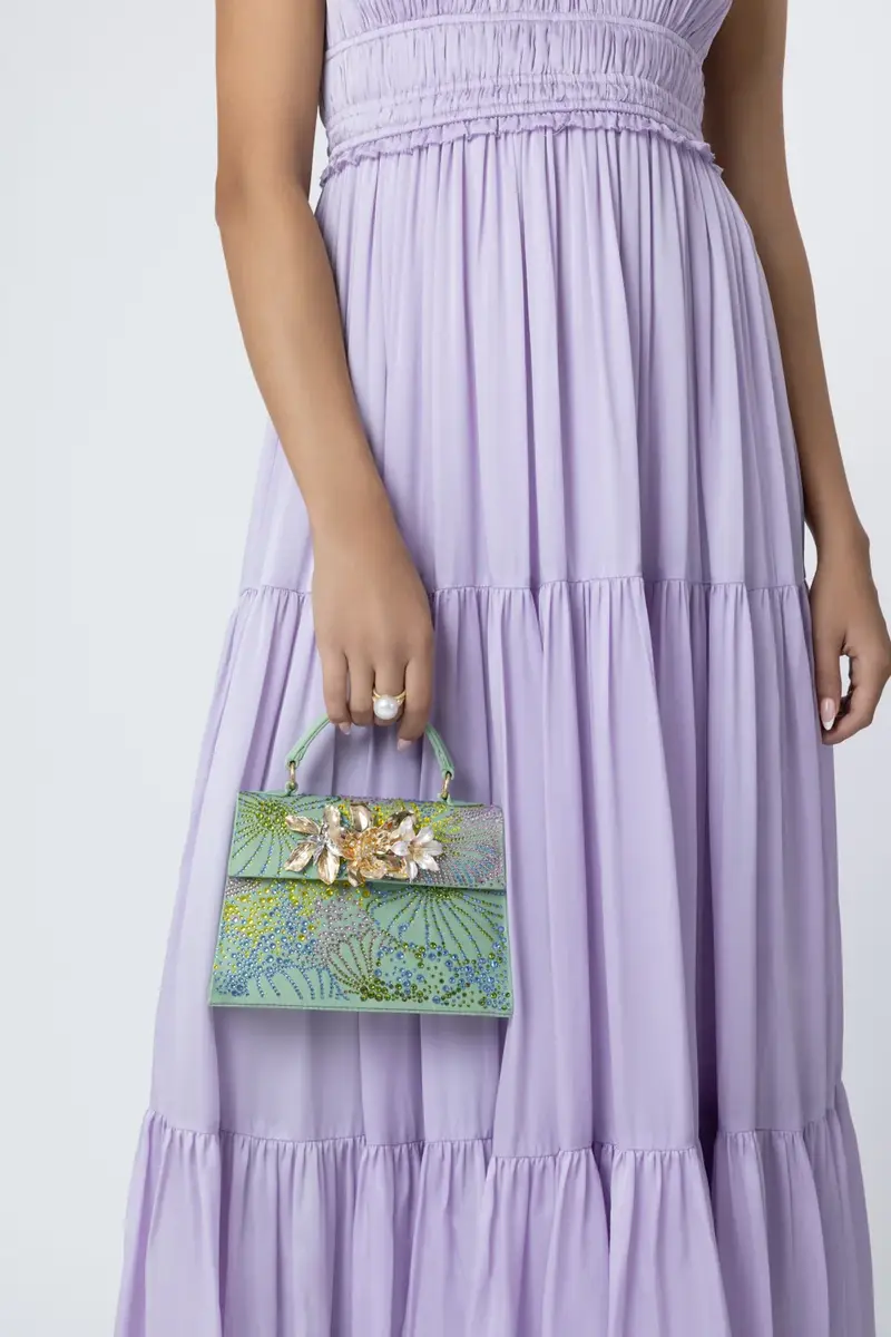 GEDEBE Sophie Bag - Crystal Blossom Whisper | Thumbnail 2 GEDEBE Sophie Bag - Crystal Blossom Whisper | Thumbnail 2