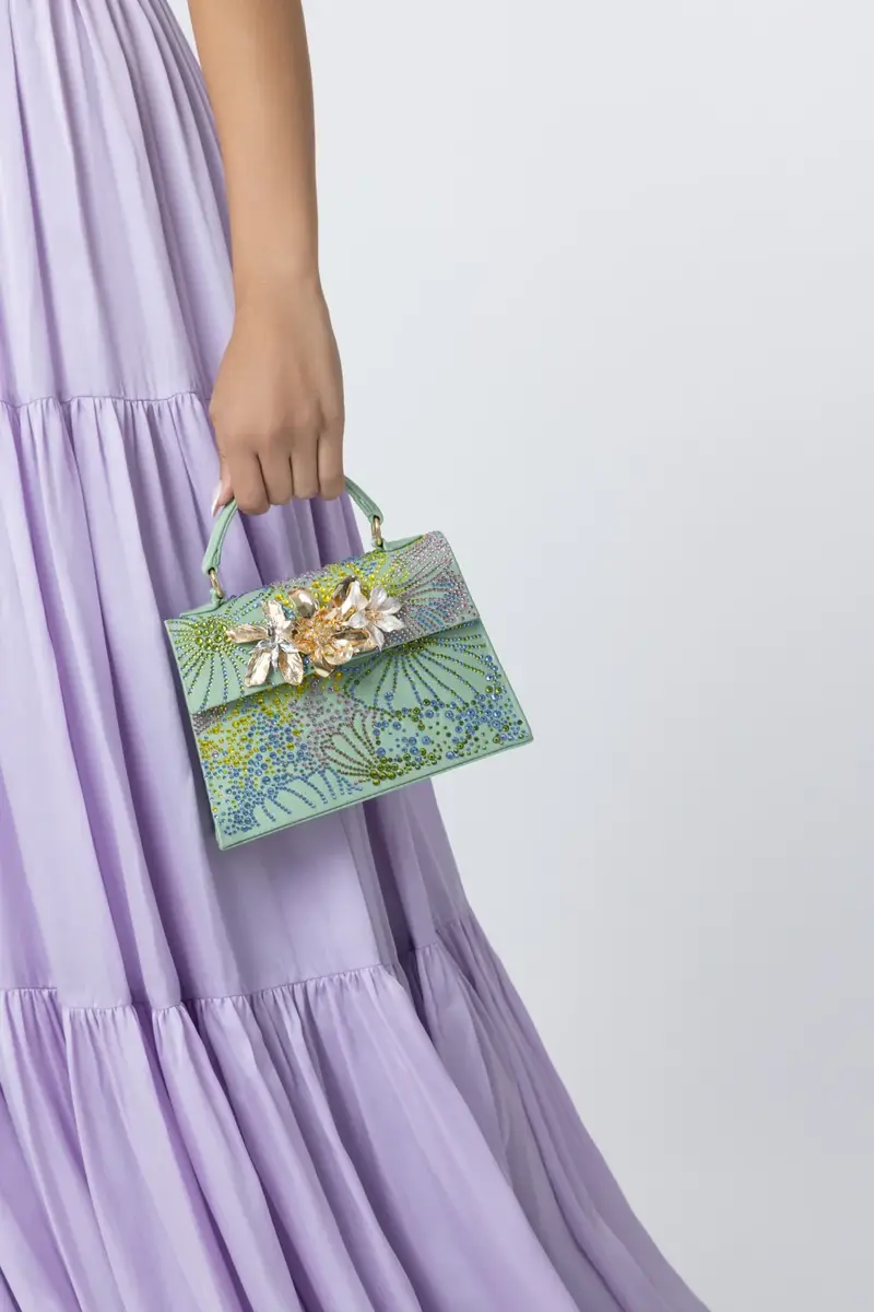 GEDEBE Sophie Bag - Crystal Blossom Whisper | Thumbnail 4 GEDEBE Sophie Bag - Crystal Blossom Whisper | Thumbnail 4