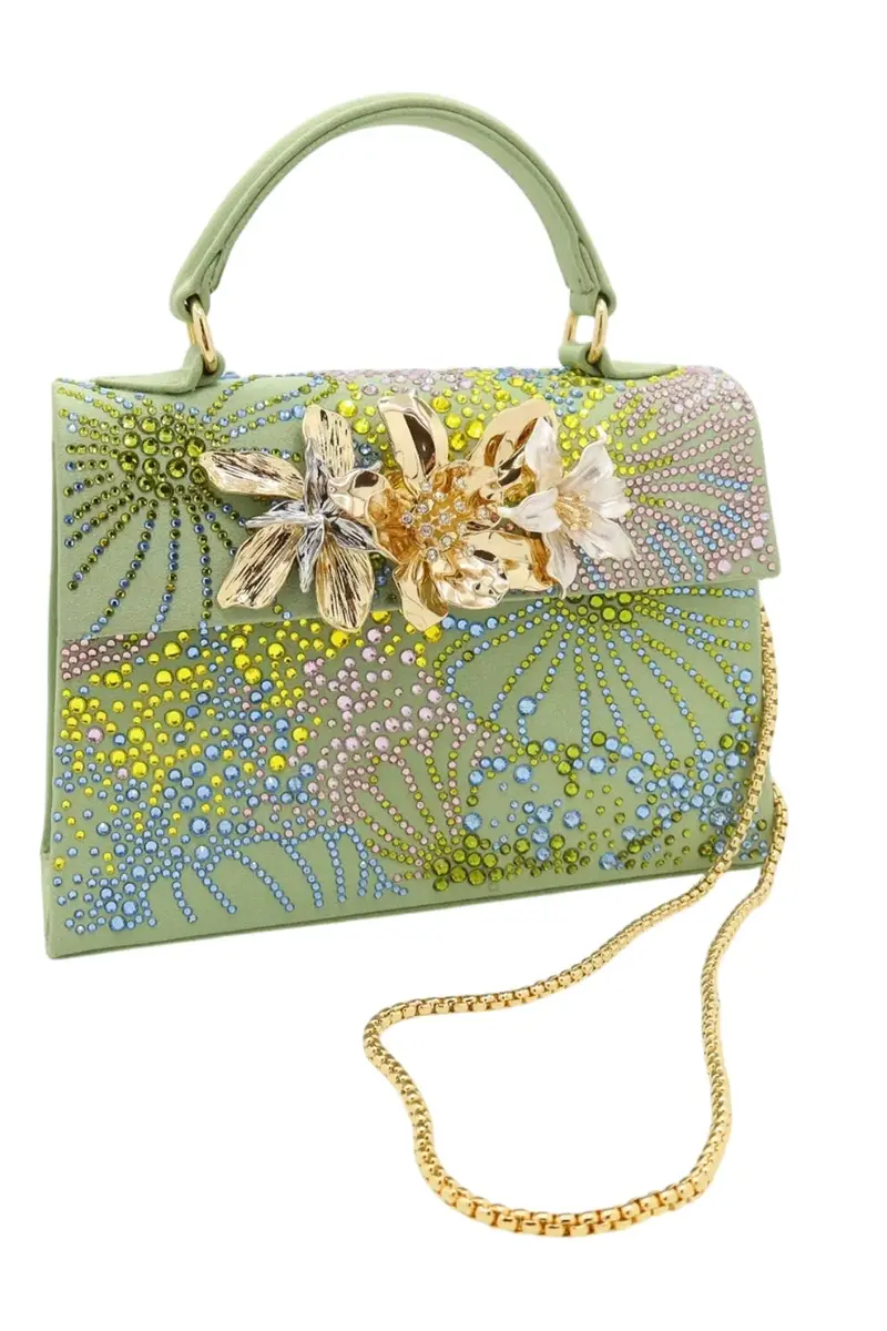 GEDEBE Sophie Bag - Crystal Blossom Whisper | Thumbnail 6 GEDEBE Sophie Bag - Crystal Blossom Whisper | Thumbnail 6