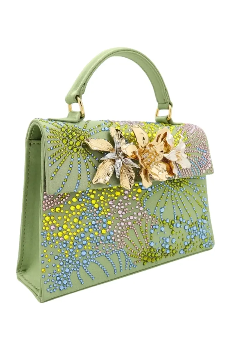 GEDEBE Sophie Bag - Crystal Blossom Whisper | Thumbnail 7 GEDEBE Sophie Bag - Crystal Blossom Whisper | Thumbnail 7