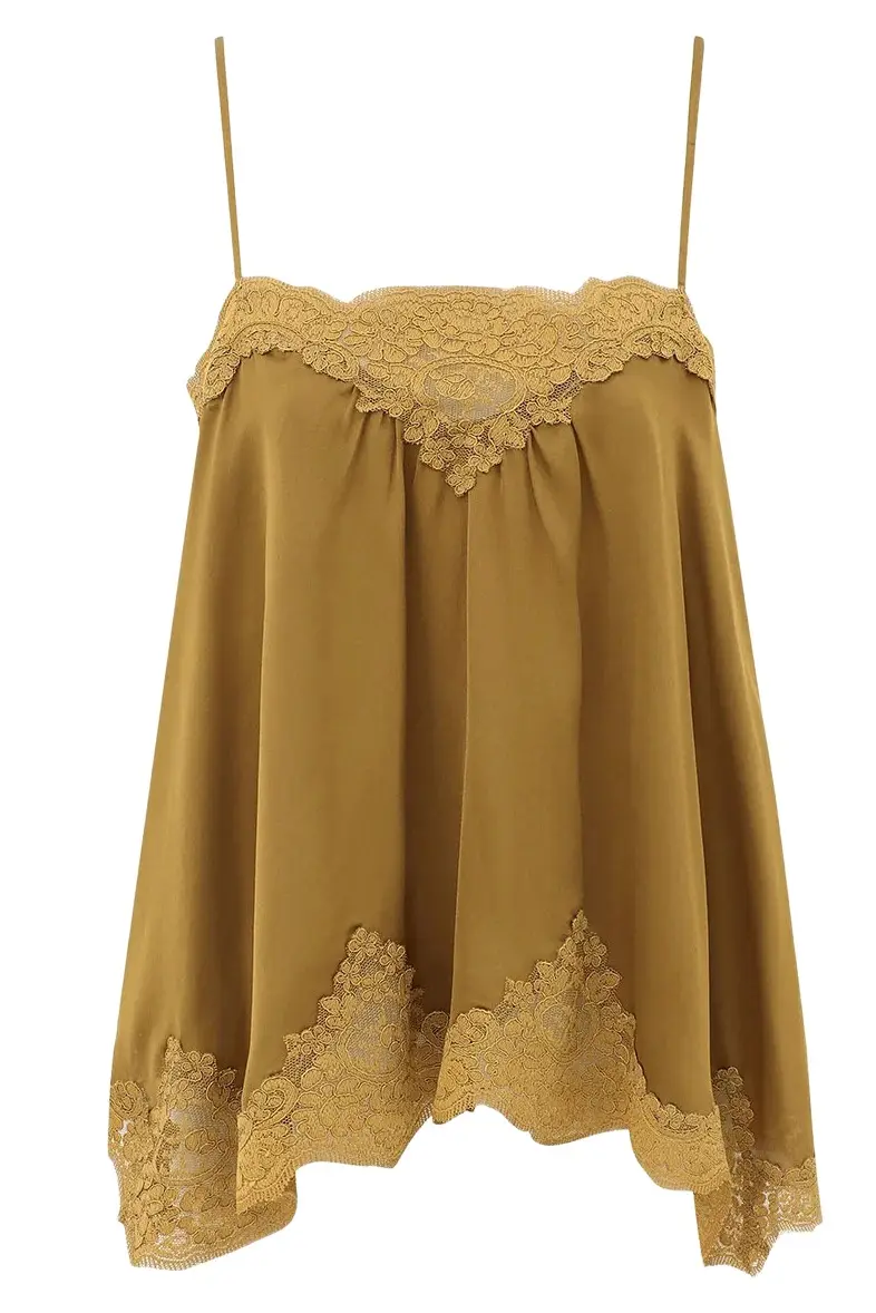 Clash Satin Camisole