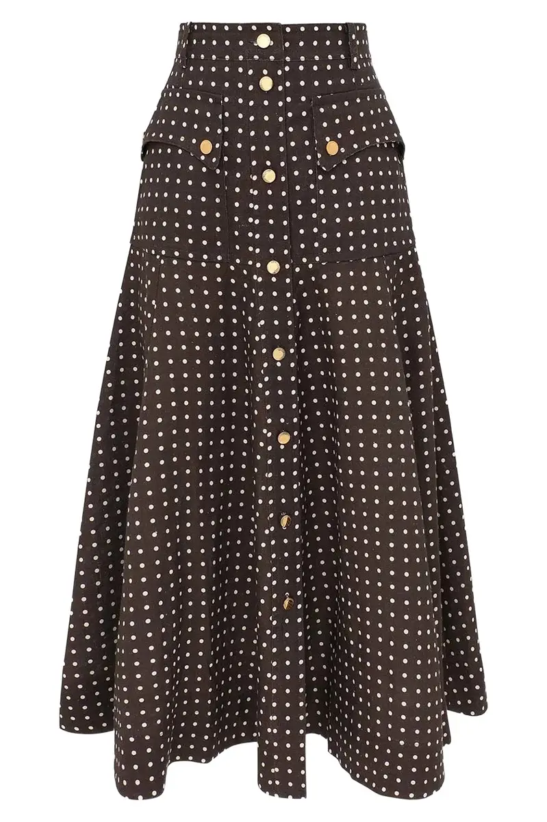 Cargo Midi Skirt